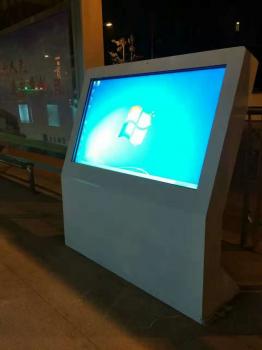 武漢BRT快速公交戶外觸摸查詢項目